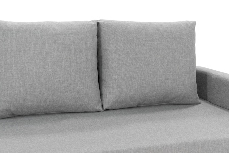 Диван еврокнижка Олимп серый