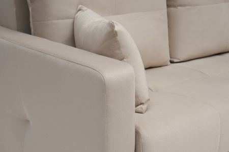 Диван еврокнижка Вита 3-х местный бежевый