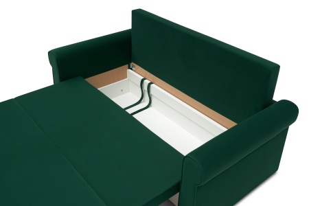 Диван еврокнижка Лира изумрудный