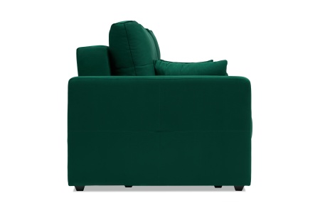 Диван еврокнижка Вита 3-х местный изумрудный