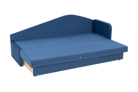 Диван еврософа Верди правый синий