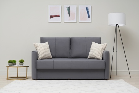 Диван еврокнижка Колибри темно-серый