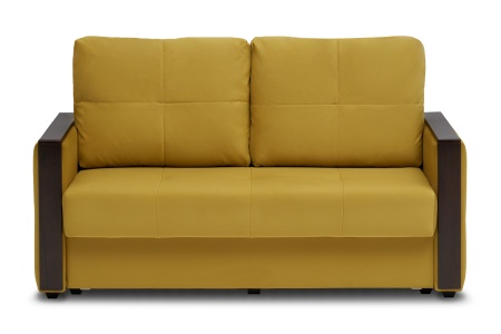 Диван еврокнижка Инсайд горчичный