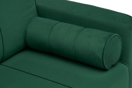 Диван еврокнижка Колибри 3-х местный изумрудный