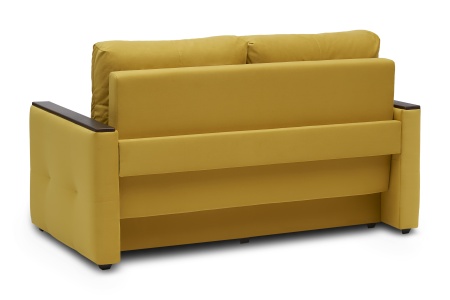 Диван еврокнижка Инсайд горчичный