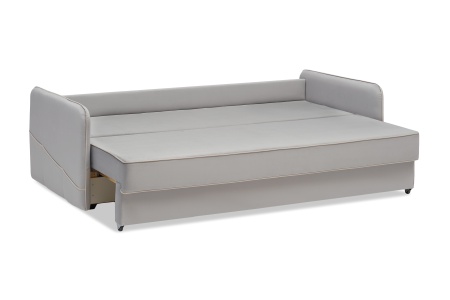 Диван еврокнижка Энерджи 3-х местный серый