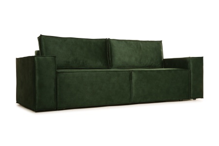 Диван еврокнижка Лофт изумрудный