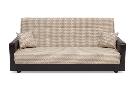 Диван книжка Лондон рогожка микс бежевая