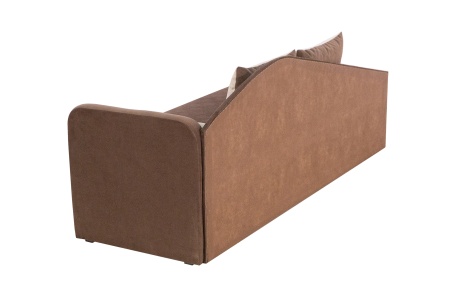 Диван еврософа Верди правый коричневый