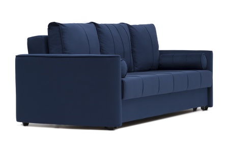 Диван еврокнижка Колибри 3-х местный темно-синий