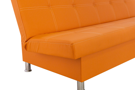 Диван клик-кляк Бомонд оранжевый