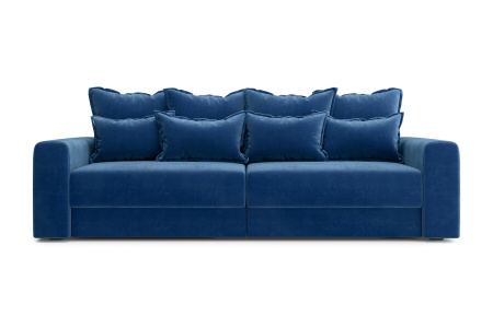 Диван тик-так Омега темно-синий