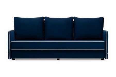 Диван еврокнижка Энерджи 3-х местный темно-синий