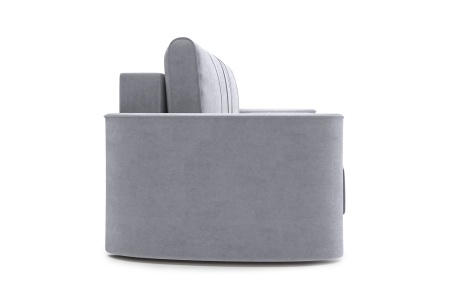 Диван еврокнижка Колибри 3-х местный серый