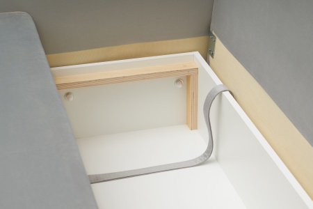 Диван еврокнижка Энерджи 3-х местный серый