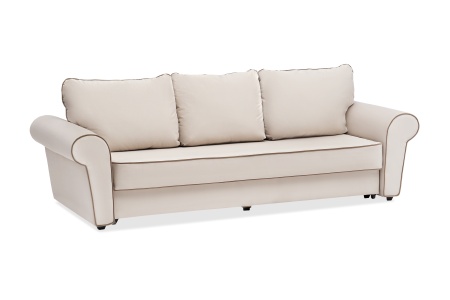 Диван еврокнижка Прованс 3-х местный бежевый