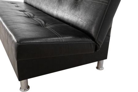 Диван клик-кляк Бомонд черный