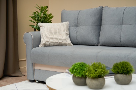 Диван еврокнижка Верона серый