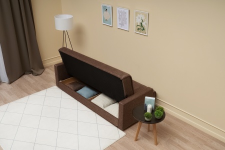 Диван книжка Лондон-2 коричневый