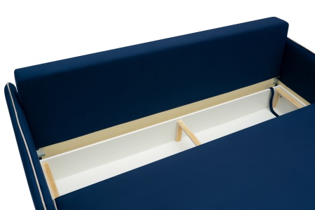 Диван еврокнижка Энерджи 3-х местный темно-синий