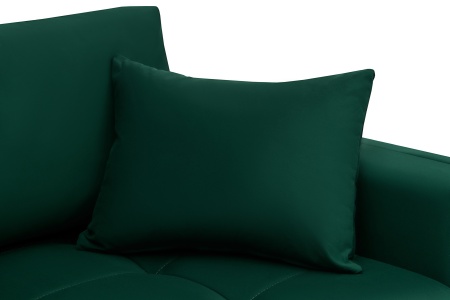 Диван тик-так Монарх изумрудный