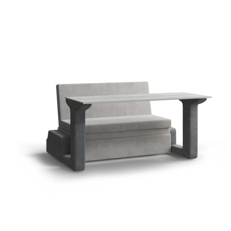 Диван 3в1 Смарт 2, коричневый ромб