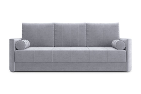 Диван еврокнижка Колибри 3-х местный серый