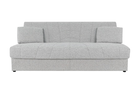 Диван книжка Ручеек рогожка светло-серая