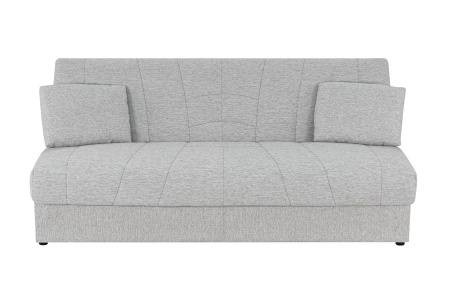 Диван книжка Ручеек рогожка светло-серая