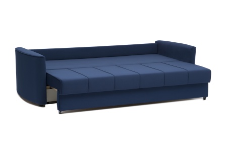 Диван еврокнижка Колибри 3-х местный темно-синий