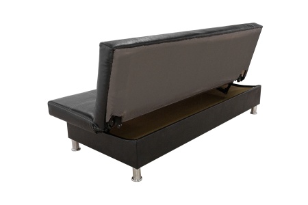 Диван клик-кляк Бомонд черный