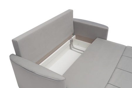 Диван еврокнижка Колибри серый