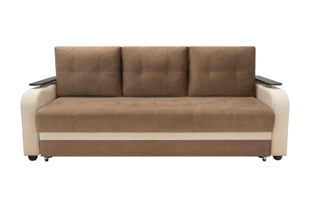 Диван еврокнижка Севилья светло-коричневый