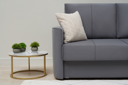 Диван еврокнижка Колибри темно-серый