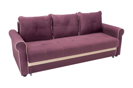 Диван еврокнижка Верона фиолетовый