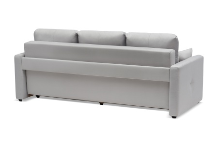 Диван еврокнижка Вита 3-х местный серый