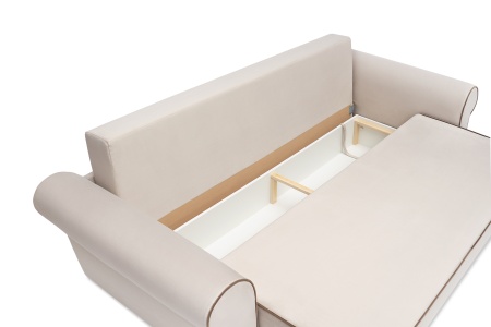 Диван еврокнижка Прованс 3-х местный бежевый