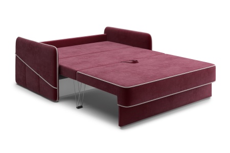 Диван еврокнижка Энерджи бордовый
