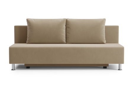 Диван еврокнижка Канна велюр бежевый