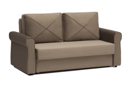 Диван еврокнижка Лира коричневый