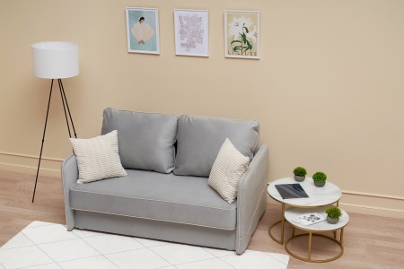 Диван еврокнижка Энерджи серый