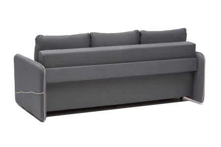 Диван еврокнижка Энерджи 3-х местный темно-серый
