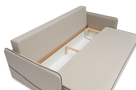 Диван еврокнижка Энерджи 3-х местный бежевый