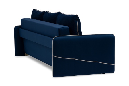 Диван еврокнижка Энерджи 3-х местный темно-синий