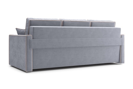 Диван еврокнижка Леон 3-х местный серый