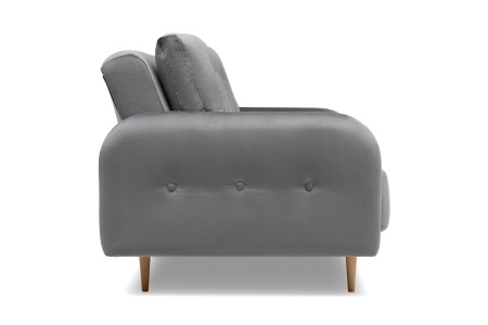 Диван книжка Париж темно-серый