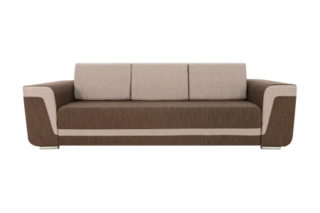 Диван еврокнижка Марракеш коричневый / бежевый