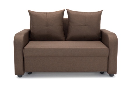 Диван Бруно рогожка коричневая