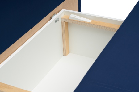 Диван еврокнижка Сити темно-синий