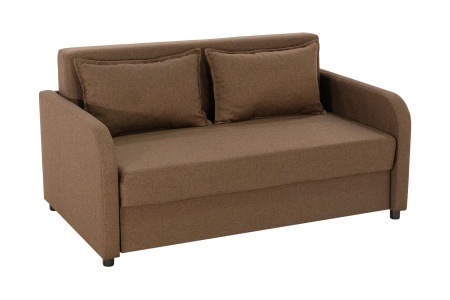 Диван еврокнижка Алекс 2 коричневый